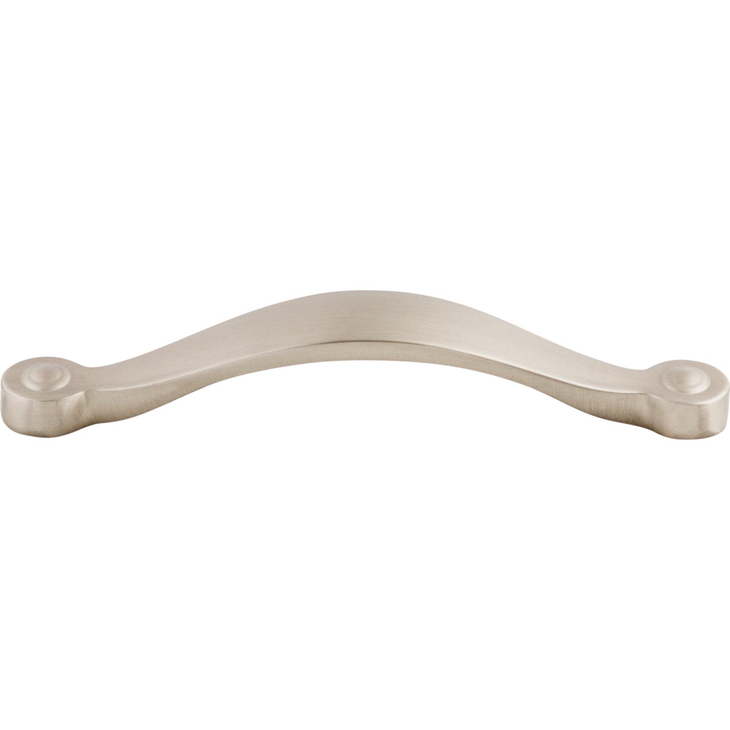 Top Knobs Saddle Bar Pull - Brushed Satin Nickel