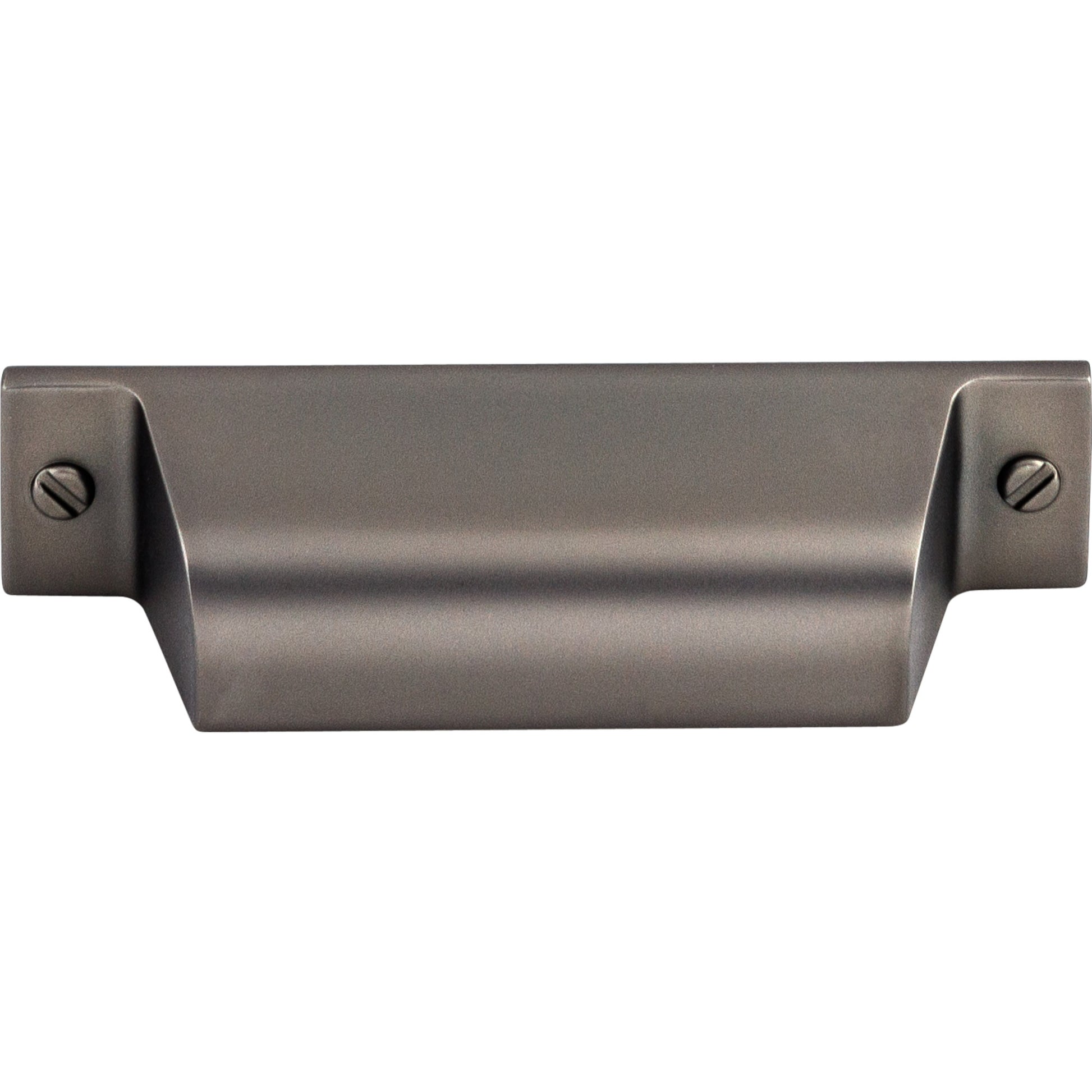 Top Knobs Channing Cup/Bin Pull - 2 3/4" CTC - Ash Gray