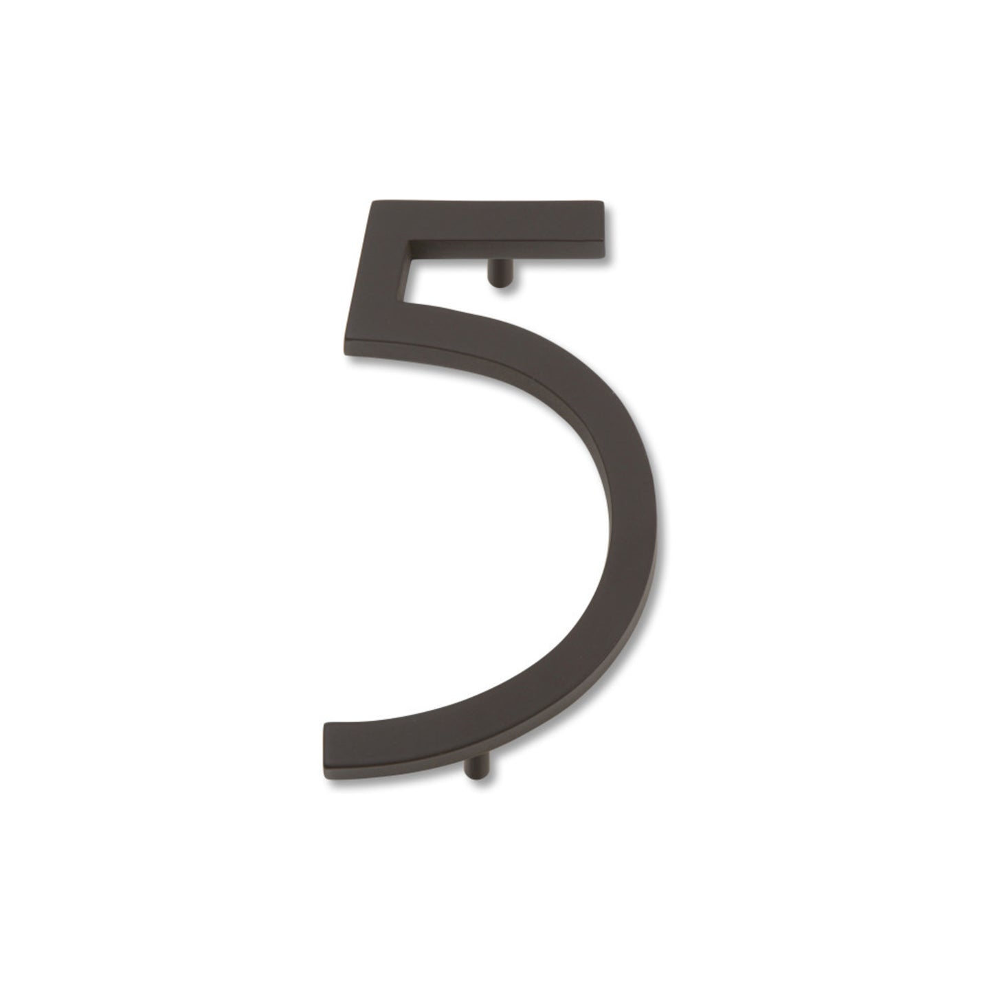 Atlas Modern Avalon 4-1/2" H  House Number (AVN5) - Aged Bronze