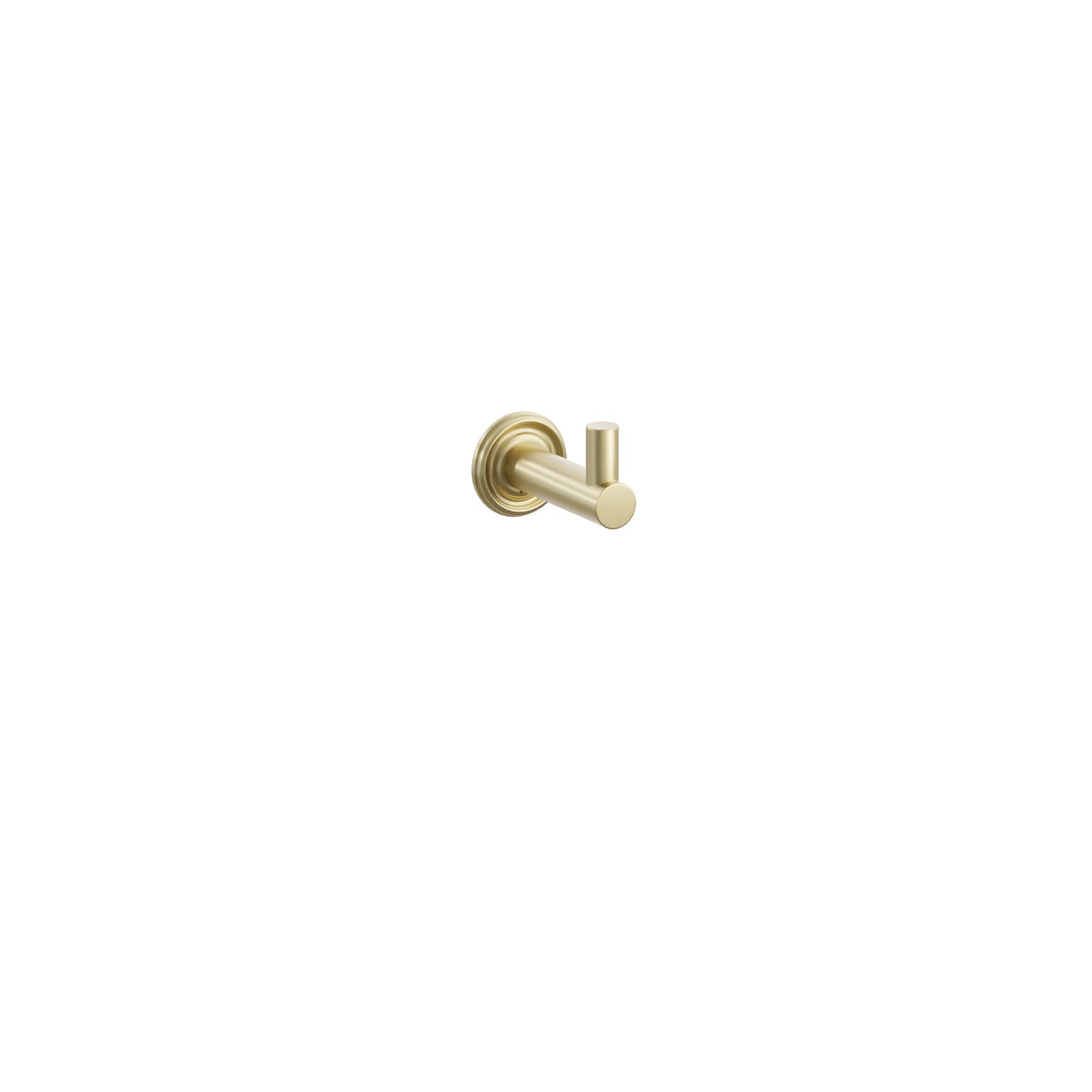 Modern Tubular Brass Single Hook