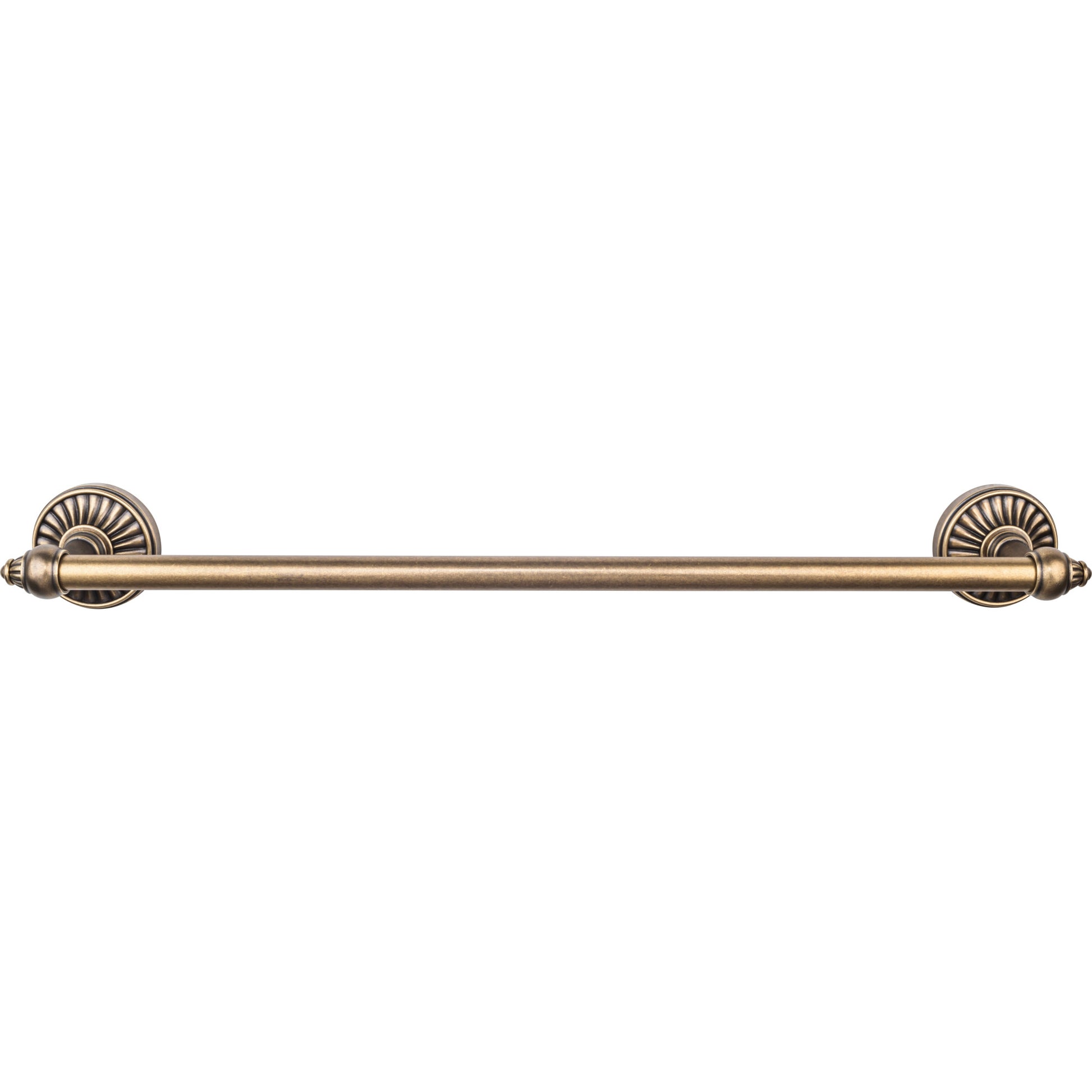 Top Knobs TOP BATH (R) Tuscany Bath Single 32 1/2" Wall Mounted  Towel Bar - German Bronze
