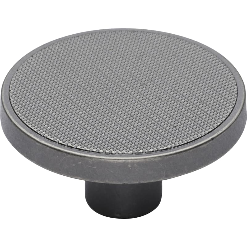 Ashley Norton Canyon Round Textured Cabinet Knob - Old Iron