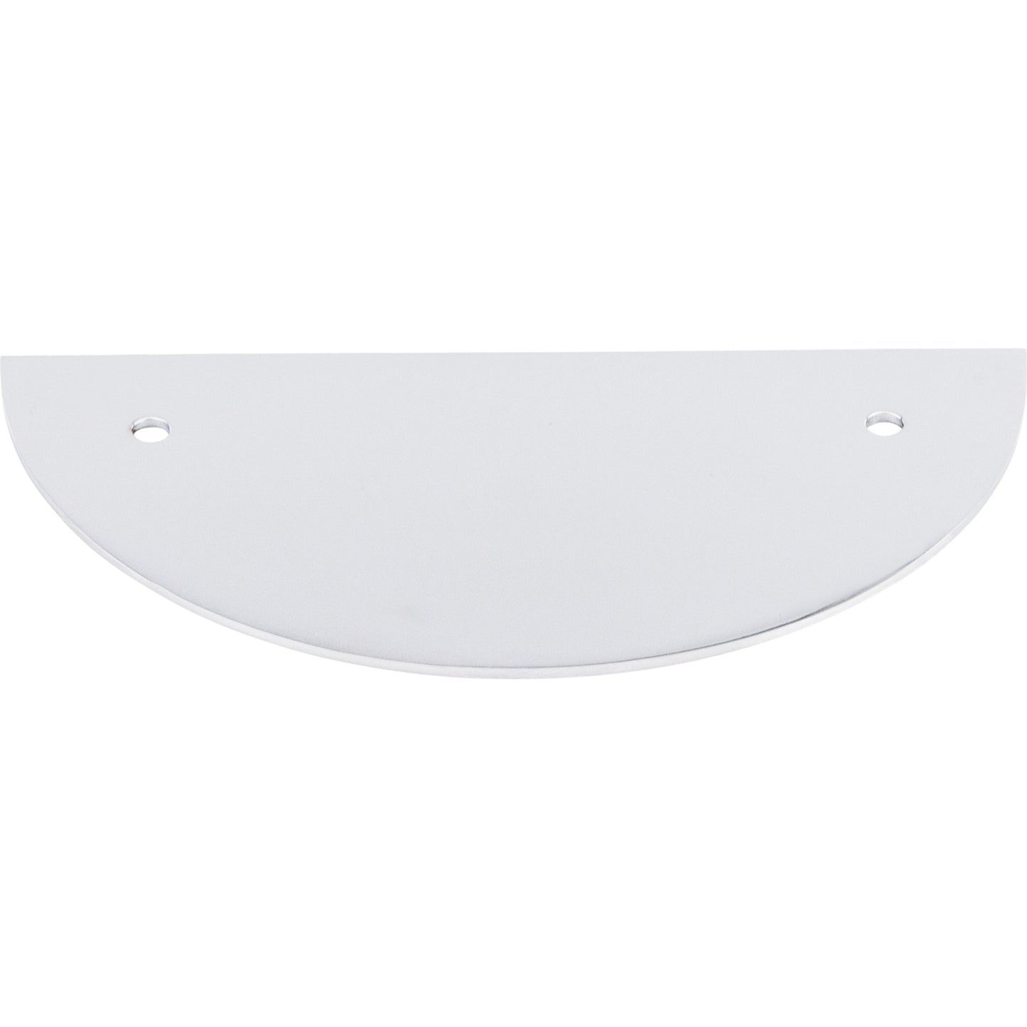 Half Circle 3 1/2" Center to Center Pull Backplate