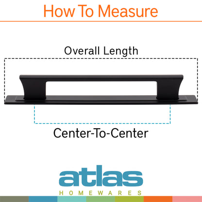 Atlas Zander Length Rectangle Knob