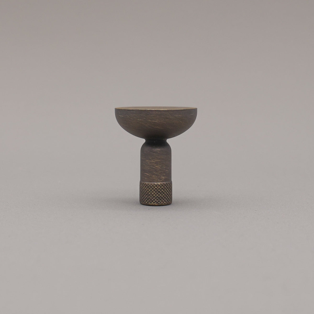 Hapny Knurled Cabinet Knob - Antique English