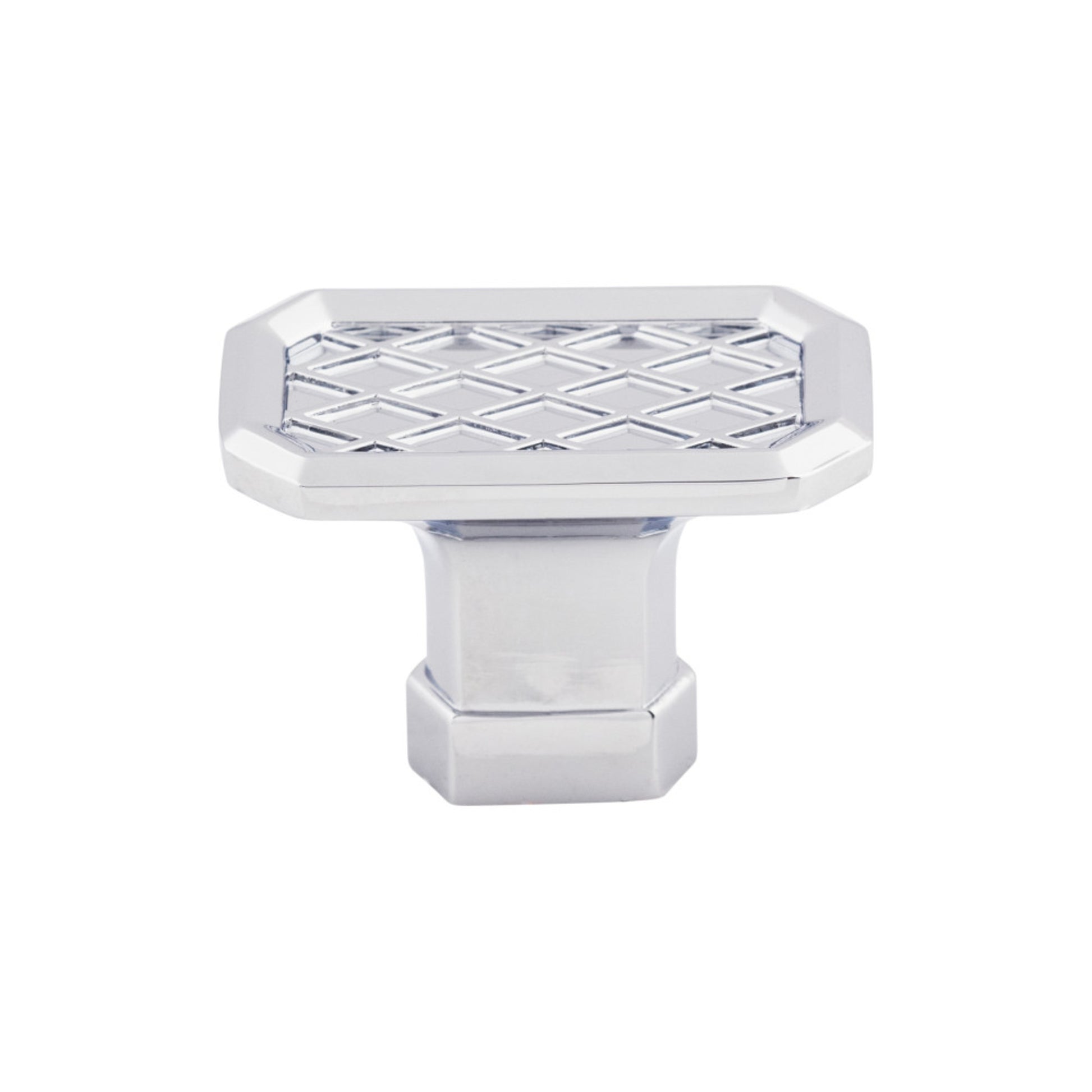 Top Knobs Tower Bridge 1 1/2" Length Geometric Knob - Polished Chrome