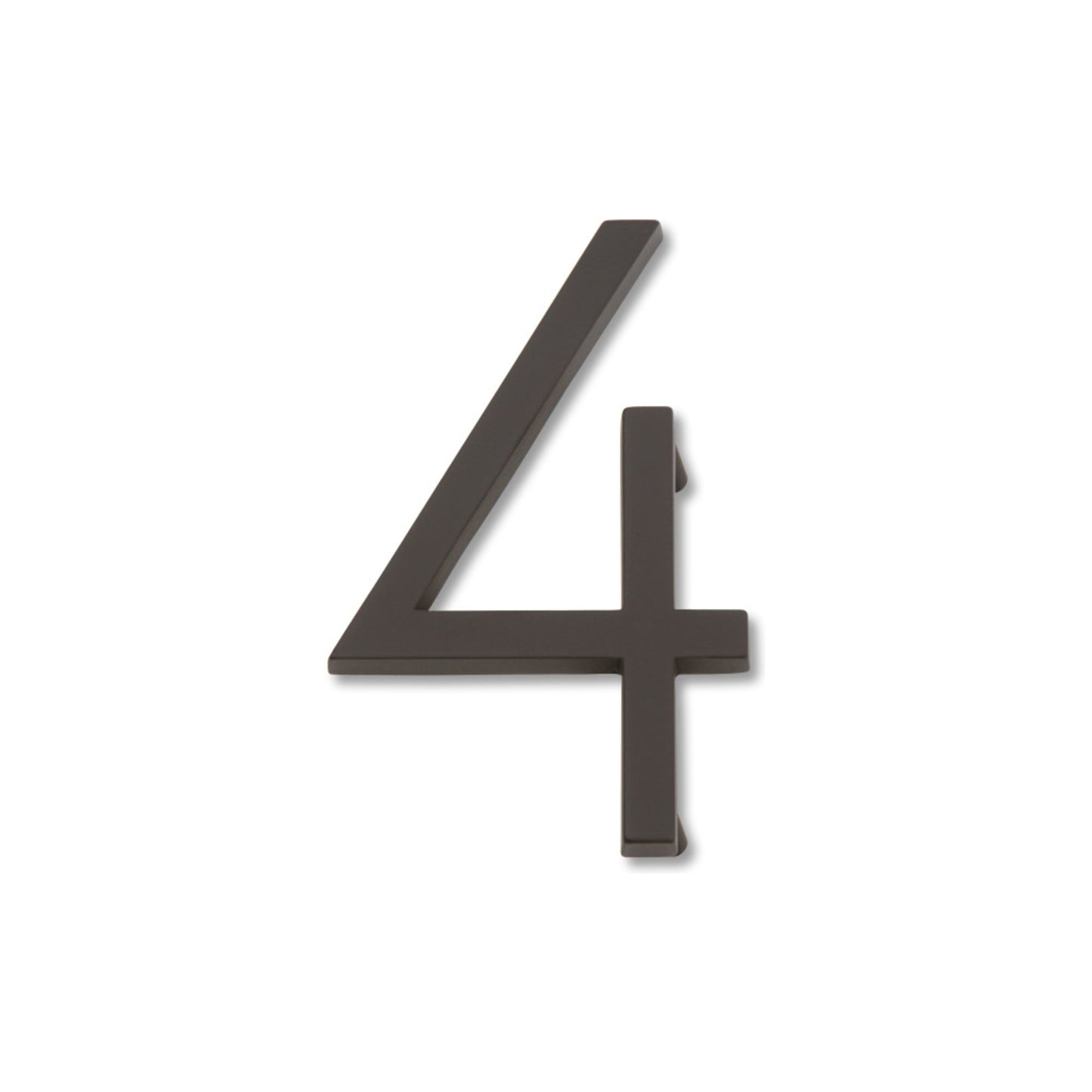 Atlas Modern Avalon 4-1/2" H  House Number (AVN4) - Aged Bronze