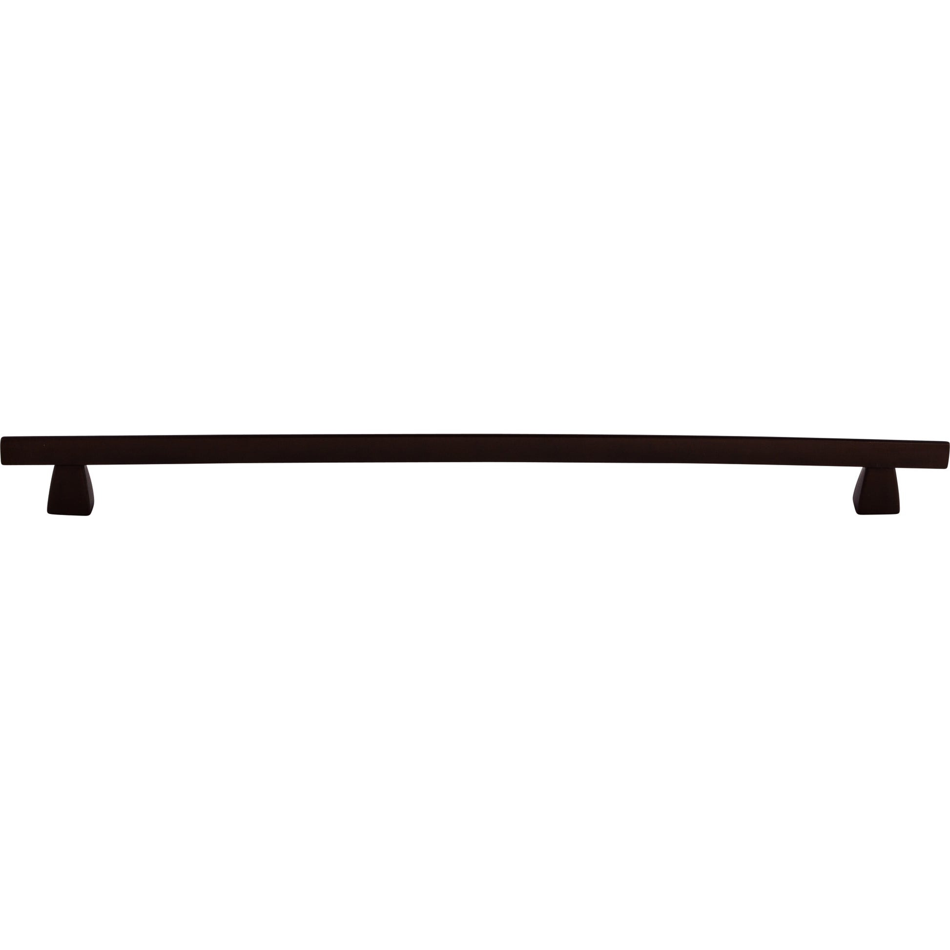 Top Knobs Arched 12" Center to Center Bar Pull - Oil Rubbed Bronze