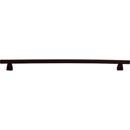 Top Knobs Arched 12" Center to Center Bar Pull - Oil Rubbed Bronze