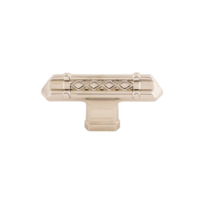 Top Knobs Tower Bridge Bar Knob - Brushed Satin Nickel
