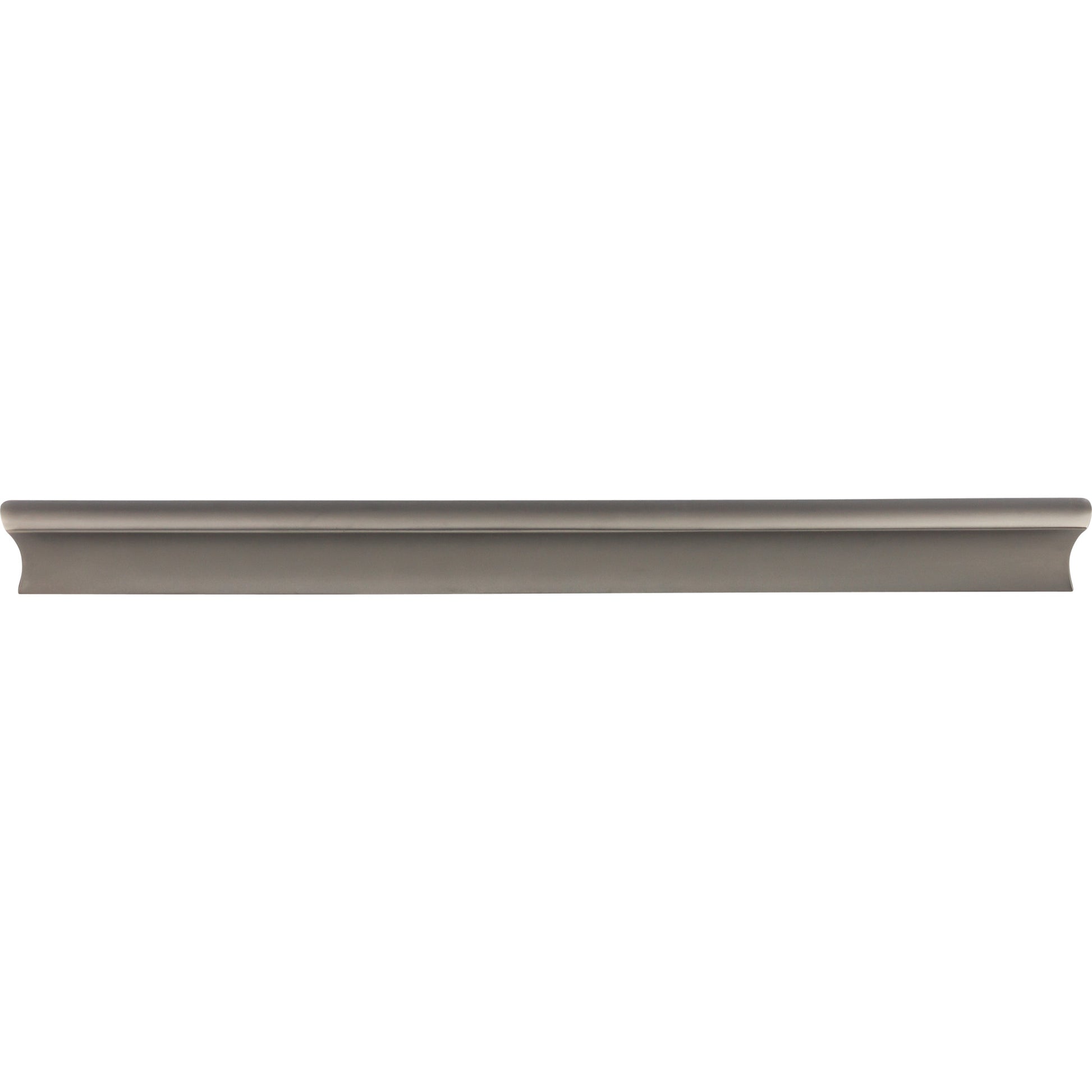 Top Knobs Glacier 9 15/16" Center to Center Finger Pull - Ash Gray