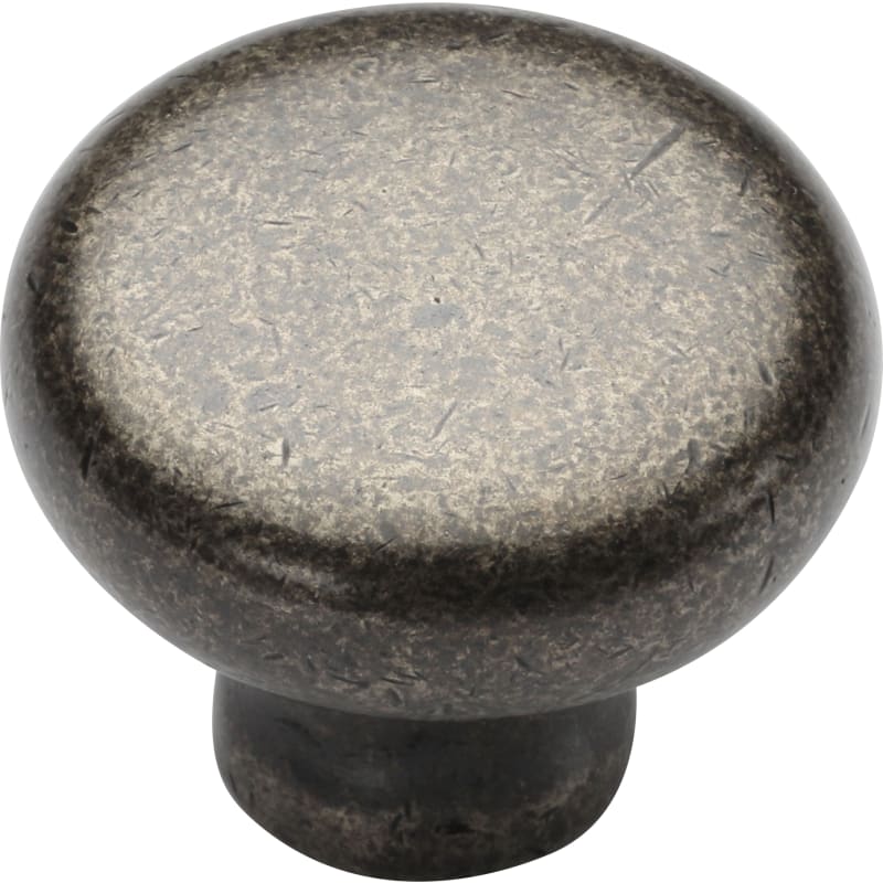 Ashley Norton Round Cabinet Knob - 1 1/2" Dia. - White Medium