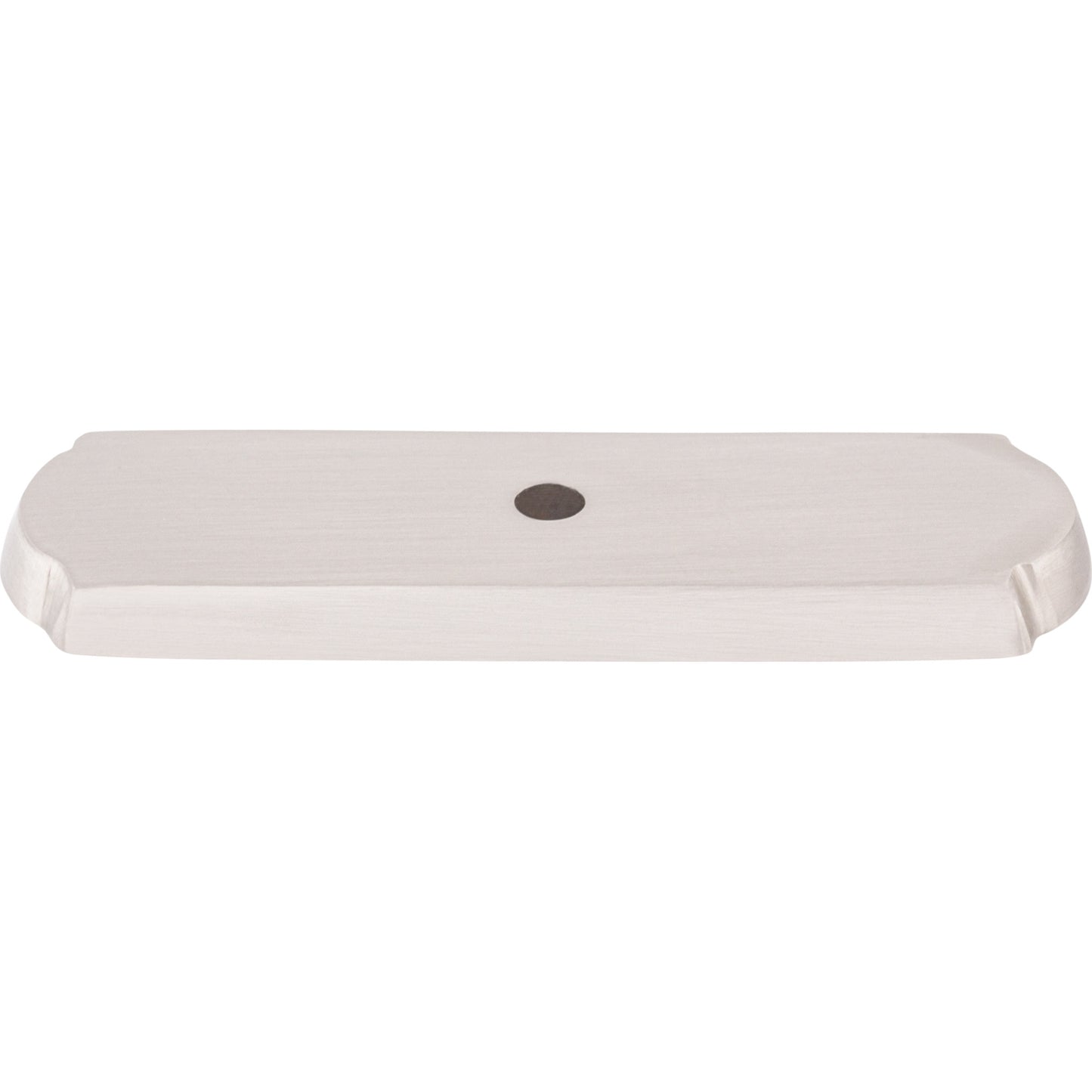 Top Knobs Aspen Ii Rectangle Knob Backplate - Brushed Satin Nickel
