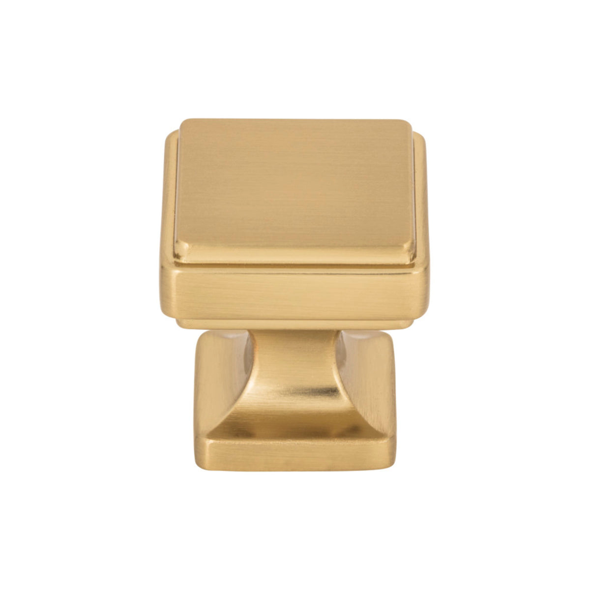 Atlas Kate Square Knob - 1 1/8" - Brushed Nickel