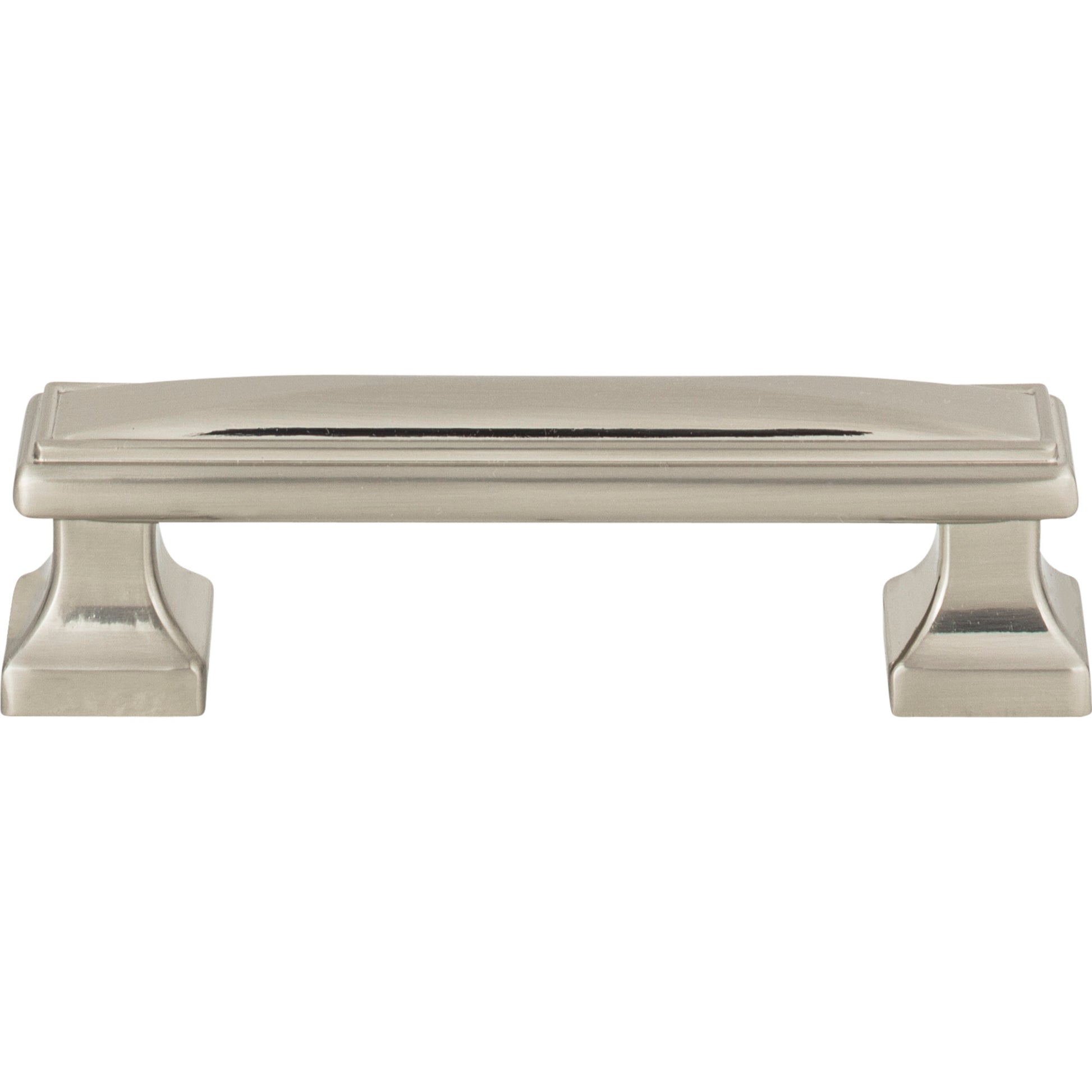 Atlas Wadsworth Bar Pull - 3 3/4" CTC - Brushed Nickel