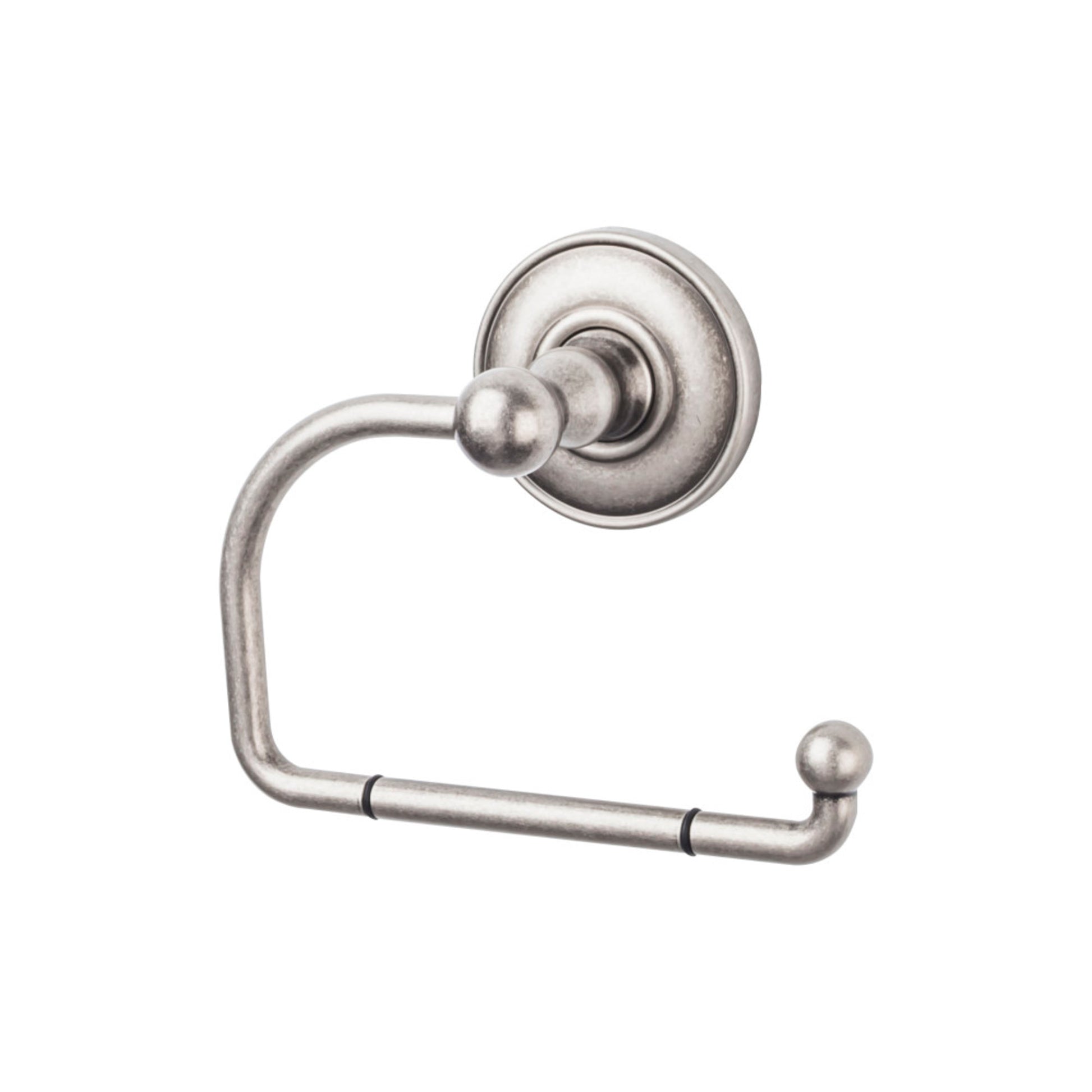 Top Knobs Top Bath (R) Edwardian Bath  Wall Mounted Toilet Paper Holder - 4 3/4" - Antique Pewter