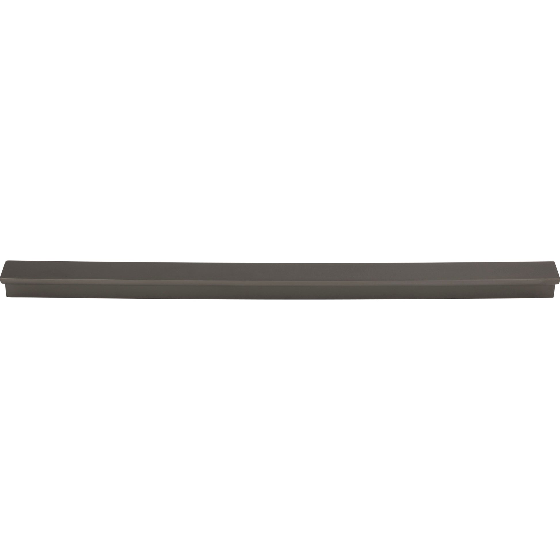 Top Knobs Minetta 12" Center to Center Finger Pull - Ash Gray