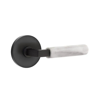 SELECT L-Square White Marble Lever