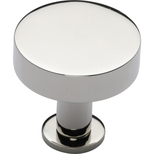 Ashley Norton Knurled Disc Cabinet Knob with Rosette
