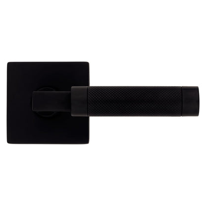 Baldwin Estate L030 Knurled Gramercy Lever Set in Oil Rubbed Bronze