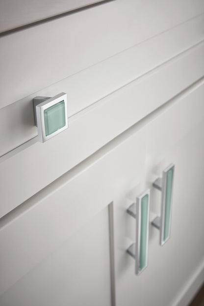 Atlas Spa Length Square Knob - Aged Bronze