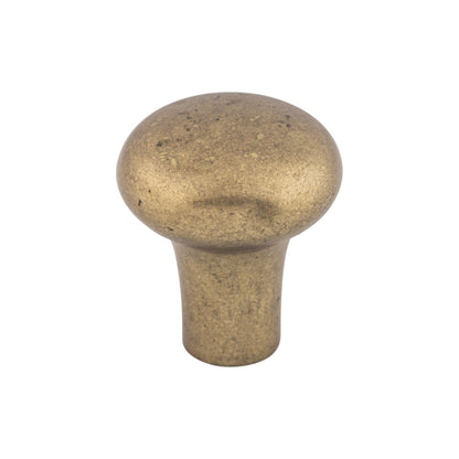 Top Knobs Aspen Round Round Knob - 1 1/8" Dia. - Light Bronze