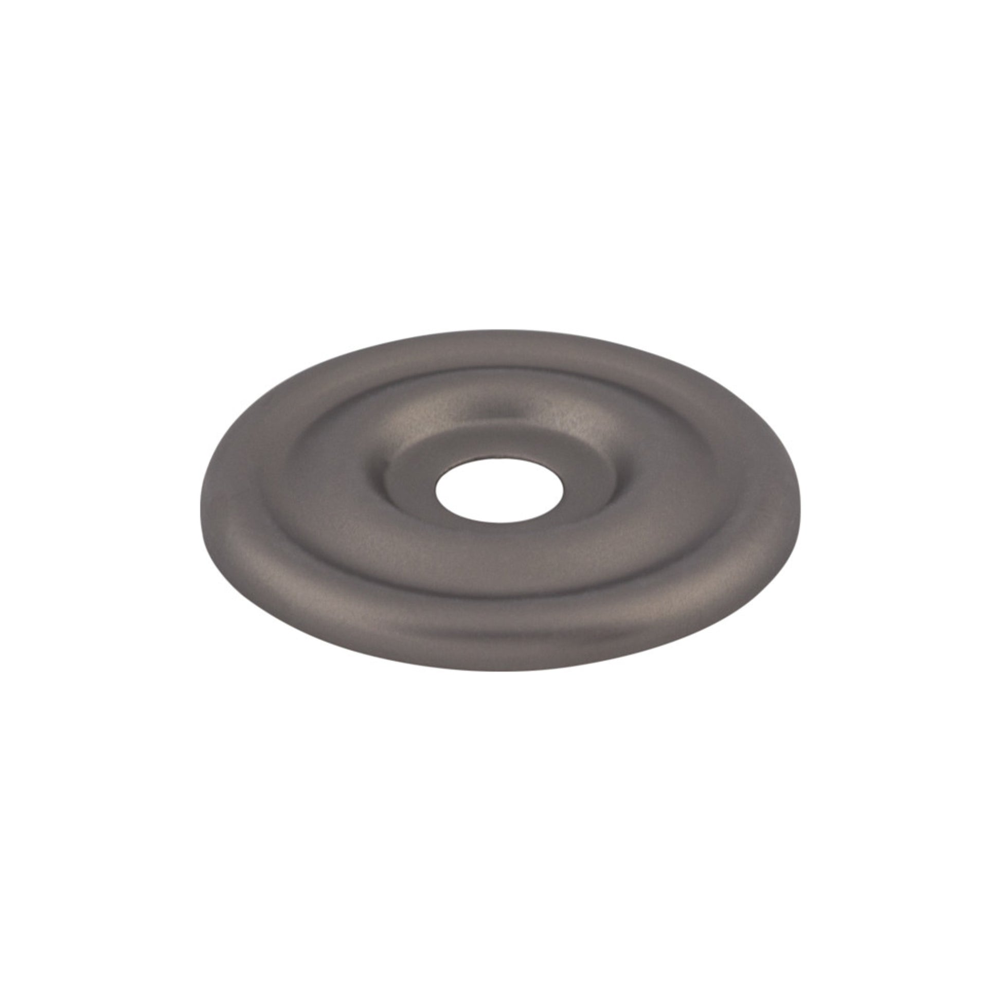 Top Knobs Brixton Knob Backplate - Ash Gray