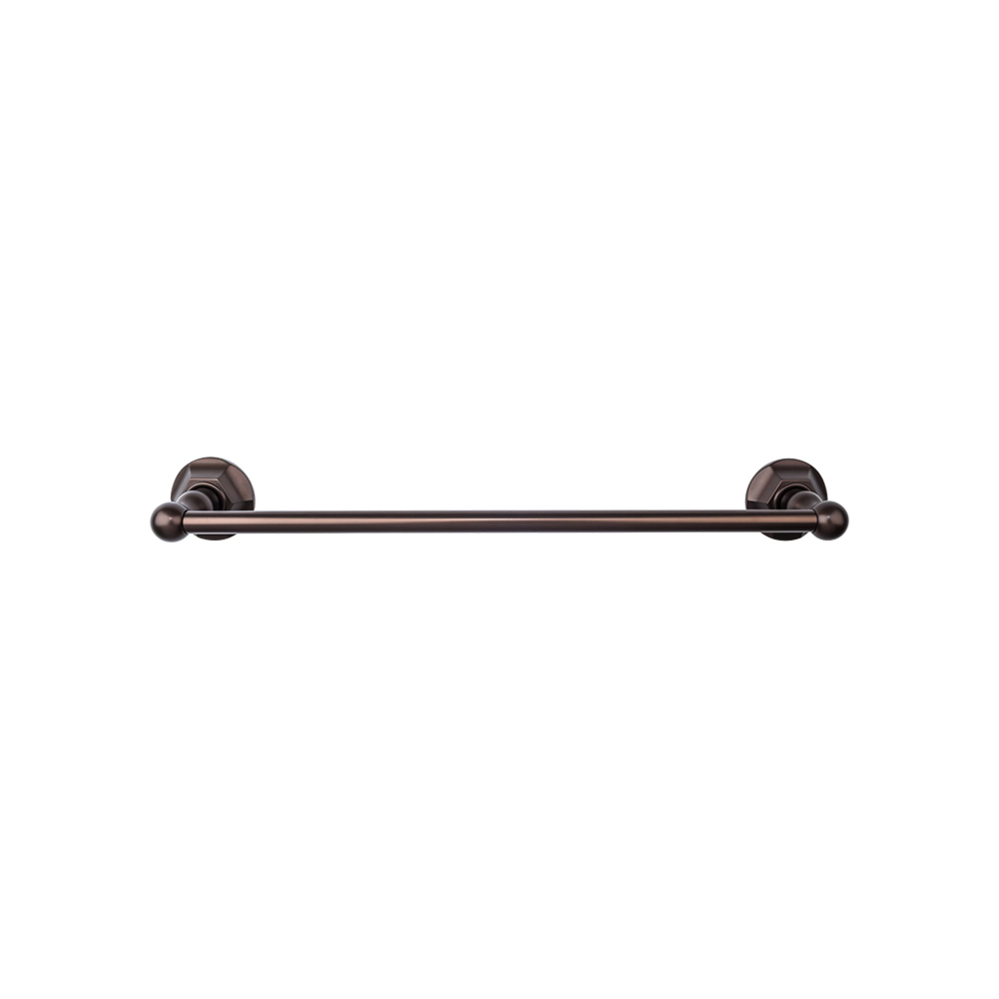 Top Knobs TOP BATH (R) Edwardian Bath Single 26 1/2" Wall Mounted  Towel Bar - Oil Rubbed Bronze