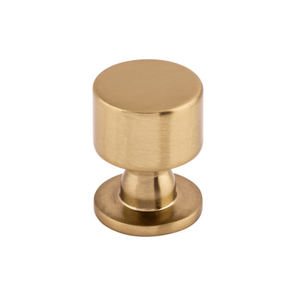 Top Knobs Lily Round Knob - 1" Dia. - Ash Gray