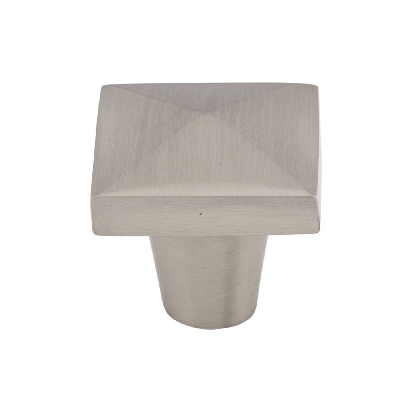 Top Knobs Aspen Ii Square Knob - 1 1/4" - Brushed Satin Nickel