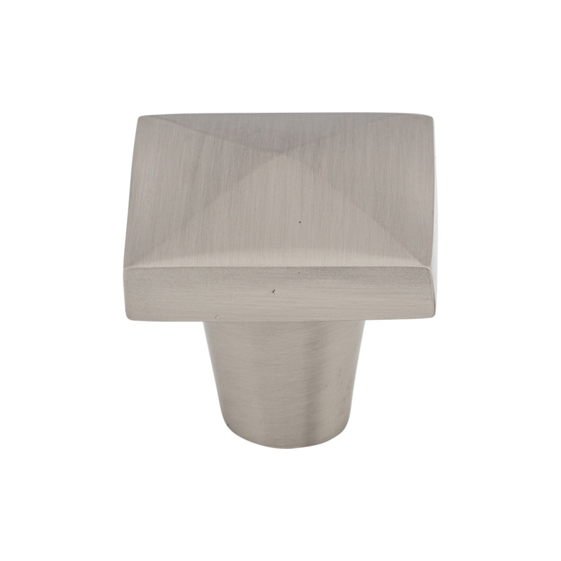 Top Knobs Aspen Ii Square Knob - 1 1/4" - Brushed Satin Nickel