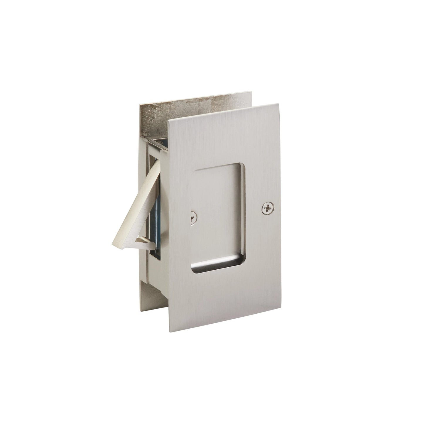 Modern Rectangular Pocket Door Lock