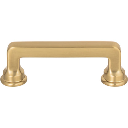 Atlas Oskar Bar Pull - 3" CTC - Brushed Nickel
