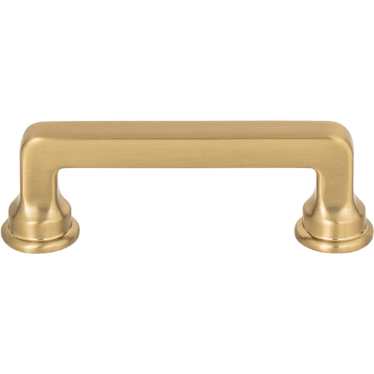 Atlas Oskar Bar Pull - 3" CTC - Brushed Nickel