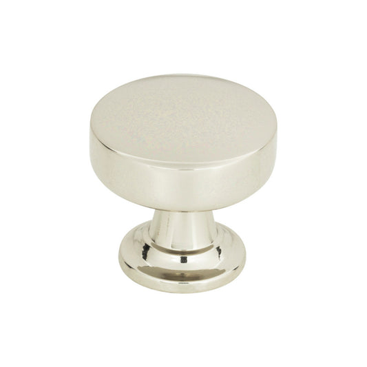 Atlas Browning 1 1/4" Diameter Round Knob (325) - Polished Nickel
