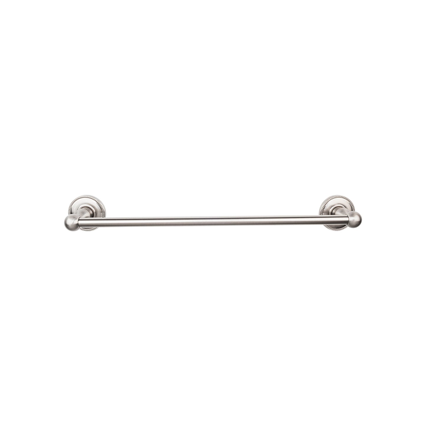 Top Knobs TOP BATH (R) Edwardian Bath Single 32 1/2" Wall Mounted  Towel Bar - Brushed Satin Nickel