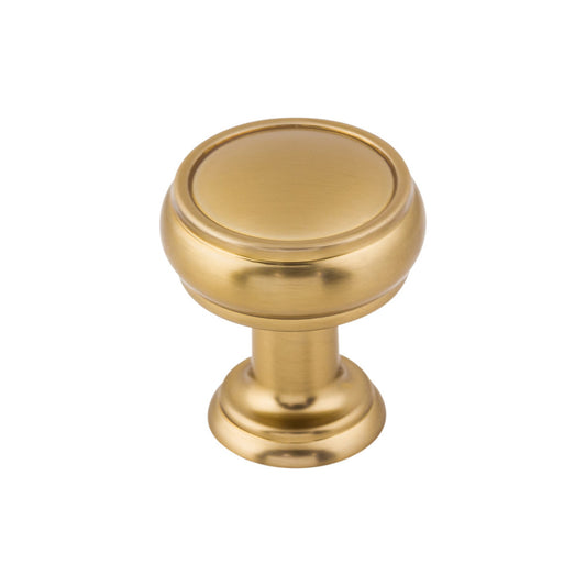 Top Knobs Eden Mushroom Knob - 1" Dia. - Ash Gray