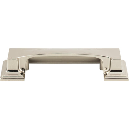 Atlas Sutton Place Cup/Bin Pull - Brushed Nickel