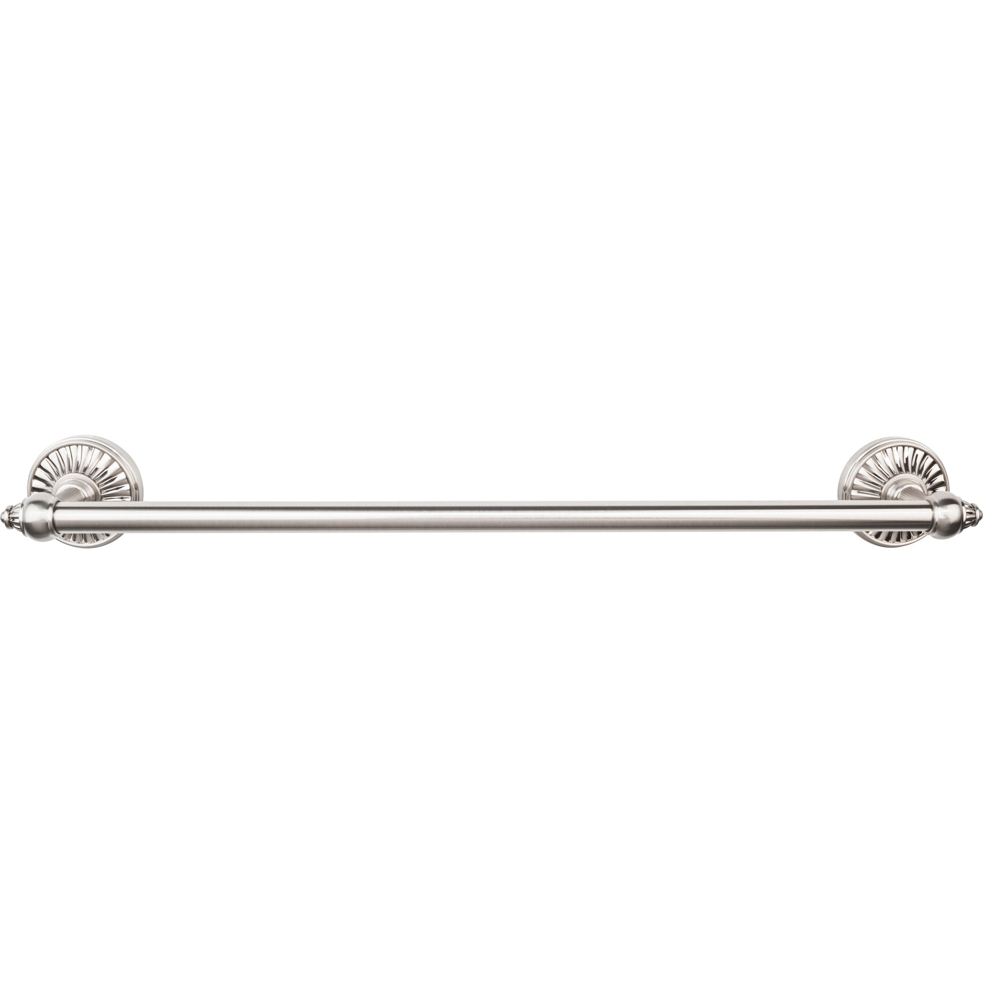 Top Knobs TOP BATH (R) Tuscany Bath Single 26 1/2" Wall Mounted  Towel Bar - Brushed Satin Nickel