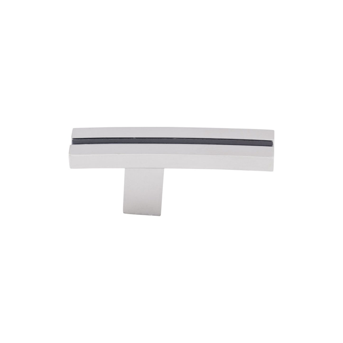 Top Knobs Inset Rail Length Geometric Knob