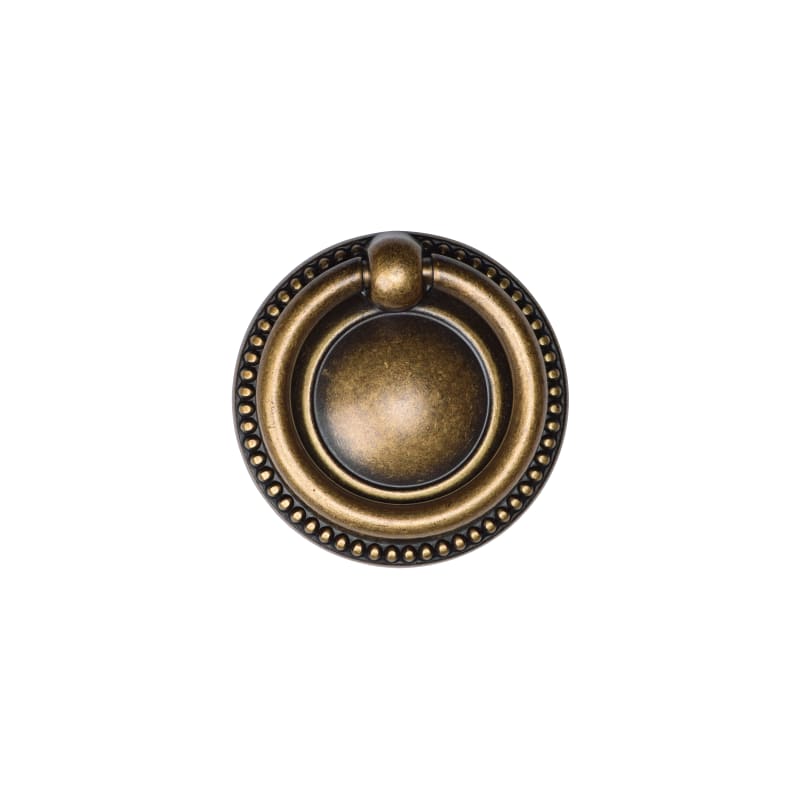 Ashley Norton Classic European Ring Pull - Distressed Brass