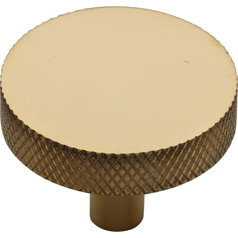 Knurled Disc Cabinet Knob