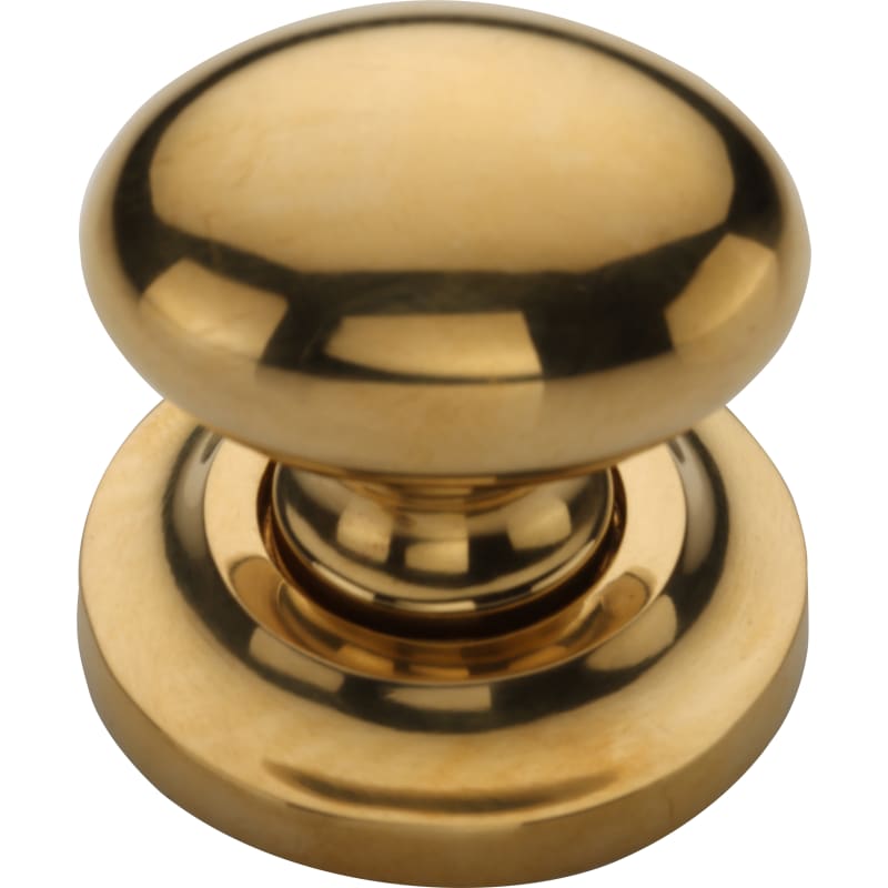 Egg Cabinet Knob on Rose