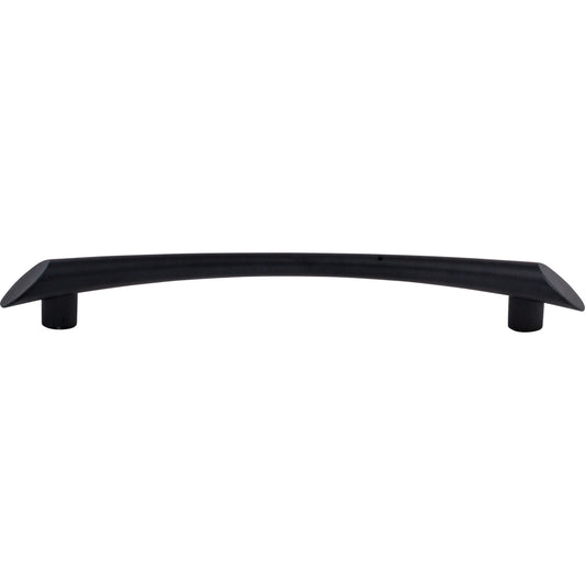 Top Knobs Edgewater 6 5/16" Center to Center Bar Pull - Flat Black