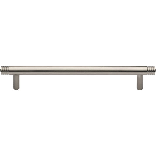 Ashley Norton Zurich Ridge Cabinet Pull - 10" CTC - Satin Nickel
