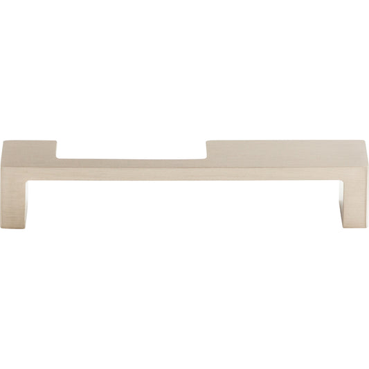 Top Knobs Modern Metro Notch Pull B Bar Pull - 5" CTC - Brushed Satin Nickel