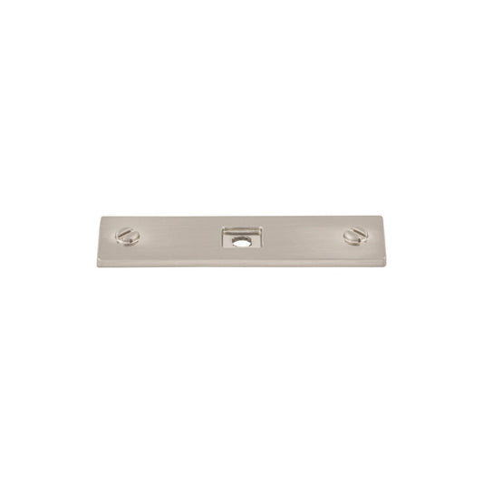 Top Knobs Channing Knob Backplate - Brushed Satin Nickel