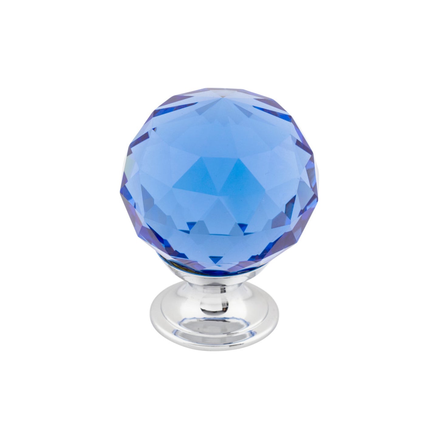 Top Knobs Blue Crystal Diameter Round Knob