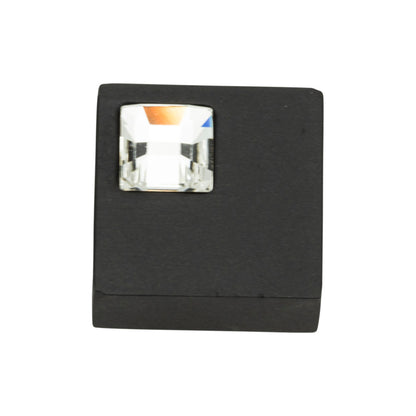 Atlas Crystal Length Square Knob