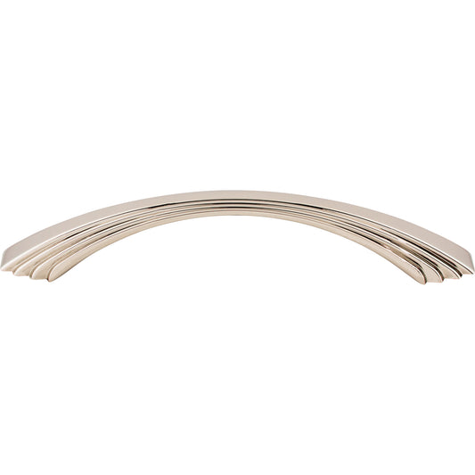 Top Knobs Sydney Flair Bar Pull - 5" CTC - Brushed Satin Nickel